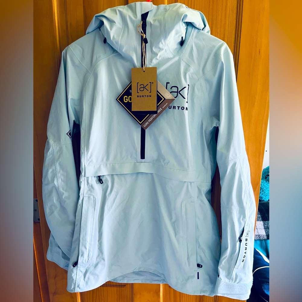 Burton AK Kimmy Gore-Tex 2L Anorak Jacket; size XS; Ballad Blue color